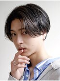 ヌケ感　シティボーイ前下がりショート