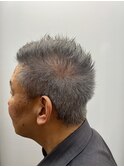 スパイキーショート×シルバーカラー