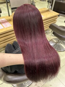 ゼスト 吉祥寺店(ZEST) カシスピンク/ブリーチカラー/イメチェン/吉祥寺/水月