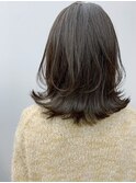 韓国/くびれミディ/髪質改善/トリートメント/アッシュグレージュ