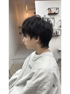 ビビッド(vivid) メンズウルフニュアンスパーマ