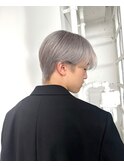 メンズハイトーンカラーハンサムショート