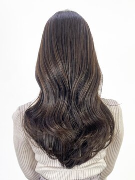 アルバム 新宿(ALBUM SHINJUKU) ロング顔周りレイヤーくびれヘア韓国ヘア美髪_ba541141