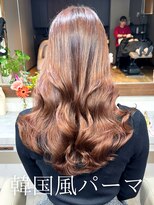 アミー 池袋(Ammy)&nbsp;コテ巻き風パーマ /韓国風パーマ/デジタルパーマ/レイヤーカット