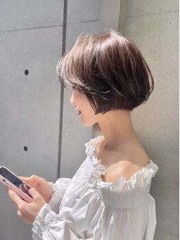ディジョン 自由ヶ丘(Dijon)の写真/どの角度から見ても美しいシルエット!大胆イメチェンもお任せ!カット+りんご幹細胞トリートメント¥9600