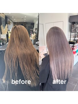 ガルボヘアー 桟橋店(garbo hair) ハイトーン大人可愛い20代30代40代