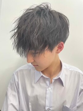 キング 楠葉店(K!ng) 波巻きツイストスパイラルパーマ/フェザーパーマ/眉毛/メンズ