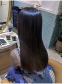 髪質改善縮毛矯正レイヤーカット顔周り前髪韓国ミニウルフ吉祥寺