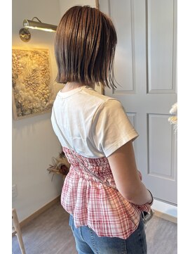 ソラ 京都桂川店(SORA.) 大人可愛い20代30代40代50代切りっぱなしボブ◎