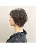 ナチュラルショートボブ