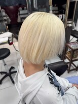 プライズ 錦糸町北口店(prize)&nbsp;メンズボブ/ハイトーン/ホワイト【錦糸町北口】anri