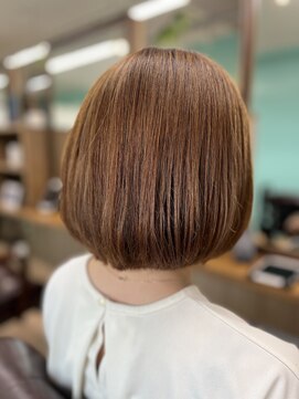ヘアジーナ(Hair Jina) ナチュラルストレート☆コンパクトボブ