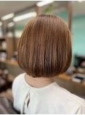 ナチュラルストレート☆コンパクトボブ