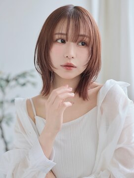 ココ なかもず店(COCO) レイヤーカット/ボブ/髪質改善/小顔/ココアベージュ