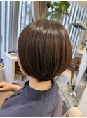 丸みショートボブ【新宿/新宿駅】