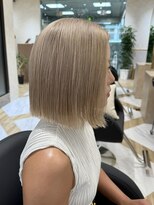 エイト ホワイト 札幌駅前店(EIGHT white)&nbsp;「外国人風ホワイトブロンドボブ」