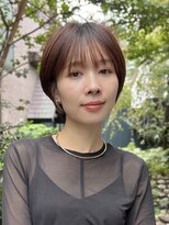 サン 白金台(SUN)&nbsp;コンパクト耳掛け大人ショートヘア白金目黒