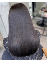 ルート 南堀江(route)&nbsp;オフブラック/髪質改善/艶髪/イメチェン/前髪カット/堀江