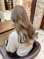 ルページ 千葉(lpage)&nbsp;髪質改善/顔周りレイヤーカット/グレージュ[千葉/千葉駅]