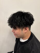 ヘアーアトリエルキナ(hair atelier LUCINA)&nbsp;ツイストスパイラルパーマメンズパーマメンズカット