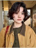天神　ボブ　レイヤーカット　ボブパーマ