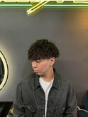 波巻き/マッシュパーマ/ウルフ/ハイライト<理容室>三軒茶屋
