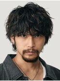 大阪梅田ツイストスパイラルパーマツイスパラウンドマッシュ強め