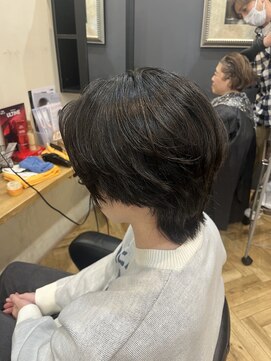 アルター(aL ter) MEN’S HAIR/サーフカール/刈り上げセンターパート/鎌取