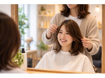 ギフト(Gift)の写真/カウンセリングから仕上げまで、一人のスタイリストが担当いたします♪