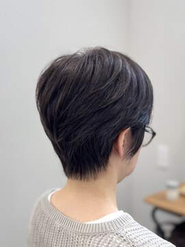 コル 市川(cor) 白髪ぼかし×ヴェールグレージュ×大人カラー