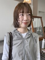 フィル(fil)&nbsp;ベージュのレイヤーボブ