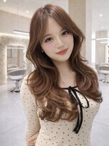 ハーツ 熊本(hearts.) 大人ガーリー/ミディアムレイヤーカット/似合わせカット