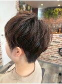 スッキリ刈り上げショート
