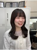 高濃度水素ケアカラー × Olive griege