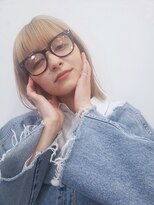 シュテルンジュウジョウ(sternjujo) ゴールドブロンド×ミニボブ