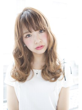 サロンドミルク 原宿(salon de MiLK) 【salon de MiLK 原宿】シルキーアッシュ×ふわふわカール