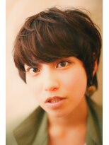 ブーケ(BOUQUET)&nbsp;似合わせカット　暗めベージュカラー