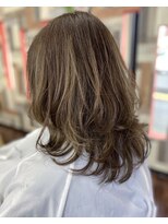 ヘアー イズム アンズー(HAIR ISM ANZU)&nbsp;セミロング×レイヤー