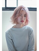 コットン 平塚店(Cotton)&nbsp;【cotton平塚】ピンクベージュ/ダブルカラー/ハイトーン