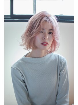 コットン 平塚店(Cotton) 【cotton平塚】ピンクベージュ/ダブルカラー/ハイトーン