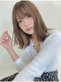大人ベージュ/インナーカラー