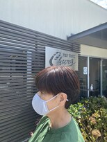 チュラブラン 富田林店(CHURA BLANC) 大人女性のツーブロック
