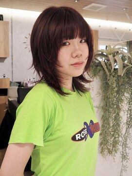 ゼストララ(ZEST Lara) ブリーチなしワインレッドカラー