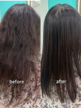 ドライブアンドビジョン 池袋(Drive&Vision) ダメージ毛/白髪/エイジング毛/酸性ストレート[池袋/縮毛矯正]