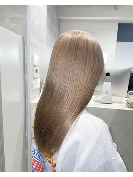 アンダーバーホワイト(_WHITE) ミルクティーベージュ