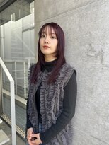 ローウェ 表参道(Louwe)&nbsp;レッドカラー/レイヤーカット