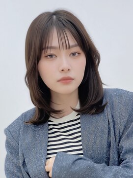 ユーフォリア 銀座(Euphoria) シアーカラー/セミディ/韓国ヘア/顔周り/透明感/くびれヘア/29