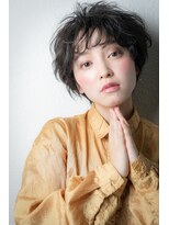 カバーヘア ブリス 川口(COVER HAIR bliss)&nbsp;小顔矯正立体カットショートマッシュパーマw川口20代30代40代