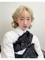 ロンドアンメゾン 原宿(Lond un Maison.)&nbsp;レイヤーボブ　くびれボブ　ハイトーン