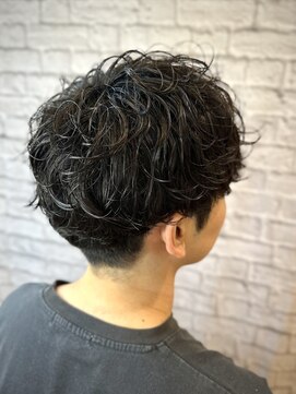 ヘアサロン 銀座マツナガ新宿店(hair salon) 無雑作ハードパーマ【新宿/理容室/メンズヘア/メンズパーマ】
